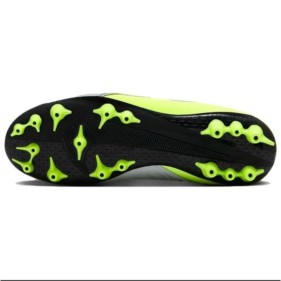 Nike Phantom GX II‎ Academy AG Soccer Cleats Silver Black Volt FJ2552-003 Size 6